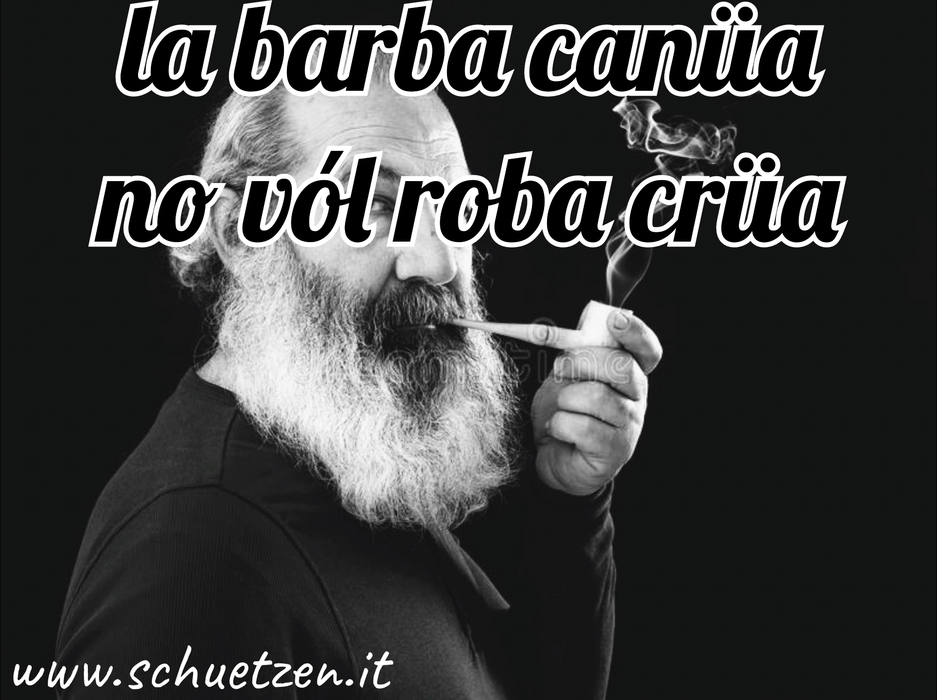 La barba canüa…