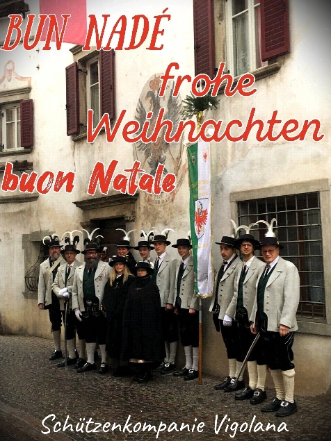 bun Nadé Frohe Weihnachten buon Natale