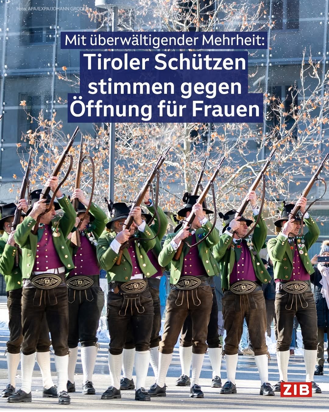 Schützen/Marketenderinnen/fucili